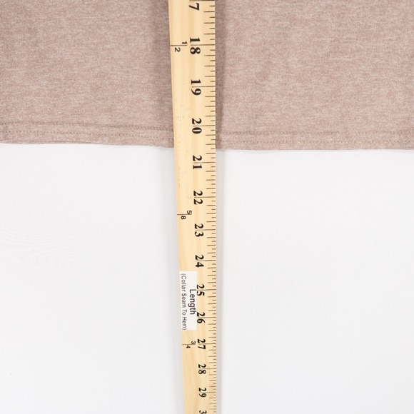 Vuori Energy Tank Top Womens S Tan Heather Crop Soft Stretch Performance - Picture 5 of 7